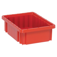分配器框<一口>®< /一口>容器、塑料、10.9 D x 3.5“W x 8.3 H,红色CC934 | TENAQUIP