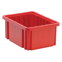 分配器框<一口>®< /一口>容器、塑料、10.9 D x 5“W x 8.3 H,红色CC935 | TENAQUIP