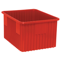 分配器框<一口>®< /一口>容器、塑料、22.5 D x 12“W x 17.5 H,红色CC942 | TENAQUIP