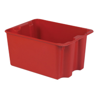 Stack-N-Nest <一口>®< /一口> Plexton容器、19.9 D x 14“W x 27.5 H,红色CD188 | TENAQUIP