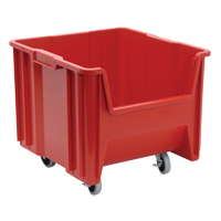 堆栈移动巨大的容器,12-1/2 W x 17-1/2“H x 16-1/2 D, 250磅。能力,红色CD940 | TENAQUIP