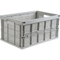 可折叠的容器,21 W x 10.5“L x 14 H,灰色CF326 | TENAQUIP