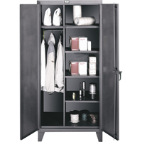 衣柜/存储柜、钢铁、48 D x 72“W×24 H,灰色FG839 | TENAQUIP