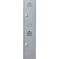 雷诺克斯™储物柜,2层,12“x 12“×72”,米色FI112 | TENAQUIP