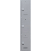 雷诺克斯™储物柜,3层,12“x 12“×72”,米色FI116 | TENAQUIP
