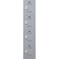 雷诺克斯™储物柜,4层,4,银行48 x 12“×72”,米色FI123 | TENAQUIP