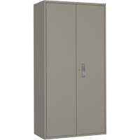 衣柜存储柜、钢铁、36 D x 72“W x 18 H,灰色FL791 | TENAQUIP