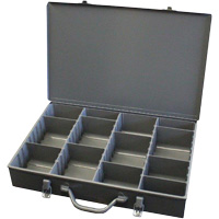室钢勺盒,17.875 D x 3“W x 12 H, 13个隔间FL991 | TENAQUIP