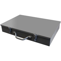 室钢勺盒,17.875 D x 3“W x 12 H, 13个隔间FL991 | TENAQUIP