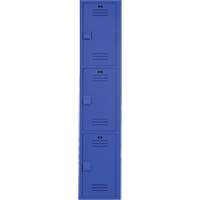 雷诺克斯<一口>®< /一口>柜起动器单元,3层,13 x 76“x 18、深蓝色、组装FM695 | TENAQUIP