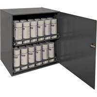 气溶胶存储柜、钢铁、21-7/8 W x 20-5/16“H x 15-15/16 D,灰色FN379 | TENAQUIP