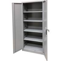 存储柜、钢架子,66 W x 15“H x 30 D,灰色FN425 | TENAQUIP