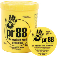 Pr88™皮肤保护屏障奶油,洗掉手保护,包,100毫升JA053 | TENAQUIP