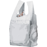 t恤零售袋、塑料、12”W x 19“L JA689 | TENAQUIP
