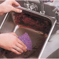 Scotch-Brite™紫色冲刷垫,4 1/2“L x 2-4/5”W JB462 | TENAQUIP