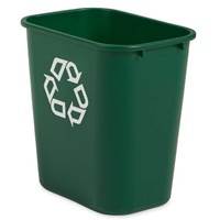 介质回收废纸篓,Deskside、塑料、28我们Qt。JE702 | TENAQUIP
