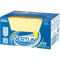 毛巾Sertun™充电洗手液指标,18“x 13-1/2”, 150计数JG711 | TENAQUIP