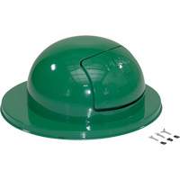 鼓废物处置,圆顶盖、金属、适合容器大小:23-1/2”迪亚。JL021 | TENAQUIP