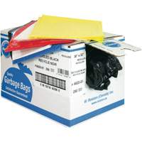 工业垃圾塑料袋,3 x强劲,35“x 50”, 2.7密耳,50 /包裹。、橙色JL052 | TENAQUIP
