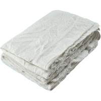 可回收的材料擦拭布、毛圈织物,白色,20磅。JL229 | TENAQUIP