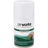 AirWorks <一口>®< /一口>计量空气清新剂,热带Tradewinds气溶胶罐JM602 | TENAQUIP