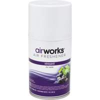 AirWorks <一口>®< /一口>计量空气清新剂,葡萄园,喷雾罐JM612 | TENAQUIP