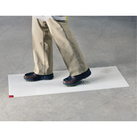 Clean-Walk陷害垫、97密耳厚31-1/2“L x 25-1/2”W,白色JN153 | TENAQUIP