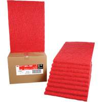 地毯盖垫,14“x 20”,抛光/清洁,红色JN302 | TENAQUIP