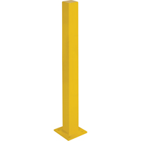 重型护柱、钢铁、48 H x 4 W,黄色KD126 | TENAQUIP
