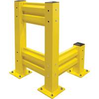 工业安全护栏、钢铁、43个“L x 12 H,安全黄色KI239 | TENAQUIP