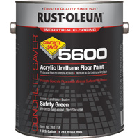 混凝土保护5600系统丙烯酸聚氨酯地板漆,绿色光泽,每加仑KQ160 | TENAQUIP