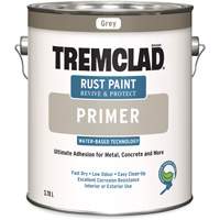 Tremclad <一口>®< /一口>水性防锈油漆底漆,3.78 L,加仑,灰色KQ958 | TENAQUIP