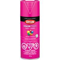 COLORmaxx™喷漆,粉红色光泽12盎司,喷雾罐KR746 | TENAQUIP