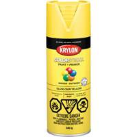 COLORmaxx™喷漆、黄色光泽,12盎司,喷雾罐KR751 | TENAQUIP