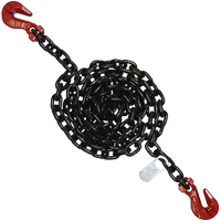 吊链、100级链、单腿,抓住&抓住钩子,1/2“x 5 ' LV778 | TENAQUIP