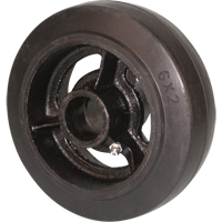 重型EMaxx主销后旋转与制动6”(152.4毫米)、陶冶于橡胶、500磅。(227公斤)。MH549 | TENAQUIP