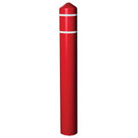 光滑的护柱覆盖反射条纹,4“Dia。x 56“L,红MO753 | TENAQUIP