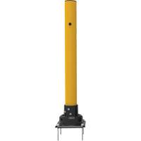 SlowStop <一口>®< /一口>钻灵活的护柱反弹,钢铁、42“H x 4”W,黄色MP186 | TENAQUIP