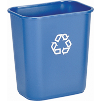 回收容器,Deskside、塑料、28-1/8 Qt。NA737 | TENAQUIP