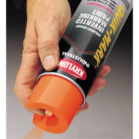 工业Quik-Mark™反向标记油漆,橙色,17盎司。,气溶胶可以NC321 | TENAQUIP