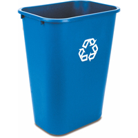 回收容器,Deskside、塑料、41-1/4 Qt。NG277 | TENAQUIP