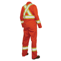 无衬里的安全工作服、大型、高能见度橙色,CSA Z96类3 - 2级NJI595 | TENAQUIP