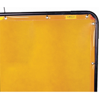 Lavashield™窗帘、92”x 68.5”,高透明度,黄色NT827 | TENAQUIP