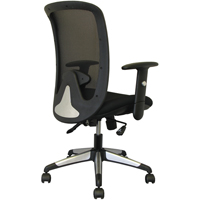 活性<一口>®< /一口> a - 99 Mid-Back Syncro-Tilter办公室椅子,黑色,250磅。能力ON711 | TENAQUIP