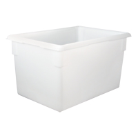 Dur-X <一口>®< /一口>食物盒,塑料,81.4升容量,白色OP156 | TENAQUIP