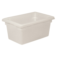 Dur-X <一口>®< /一口>食物盒,塑料,18.9升容量,白色OP158 | TENAQUIP