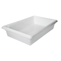 Dur-X <一口>®< /一口>食物盒,塑料,32.2升容量,白色OP161 | TENAQUIP