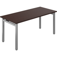 离子书桌表、60 W x 29“L x 30 H,深棕色OP329 | TENAQUIP
