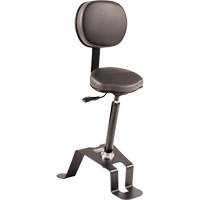 SF130焊接等级的符合人体工程学的椅子上,仿麂皮,黑色,300磅。能力OP499 | TENAQUIP