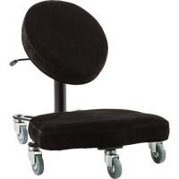 Synergo我™工业品位的符合人体工程学的椅子上,移动,可调节,18-1/2”——22-1/2”,乙烯座位,黑色/灰色OP510 | TENAQUIP